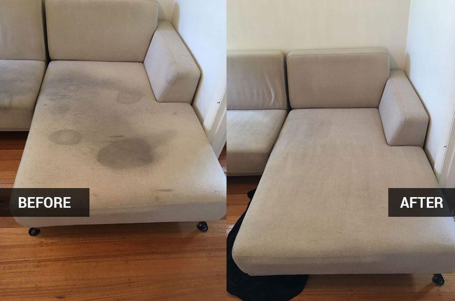 Upholstery Before and After